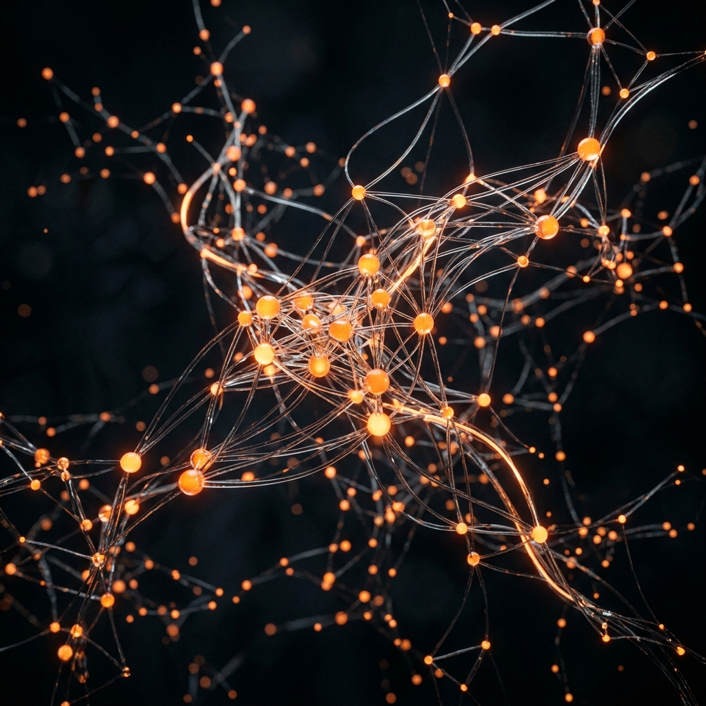 Digital health research network illustration